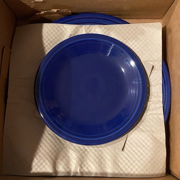 Fiesta Ware Twilight Blue Place Table Setting NEW Coffee Mug Bowl Plate Dinner - Picture 2 of 5
